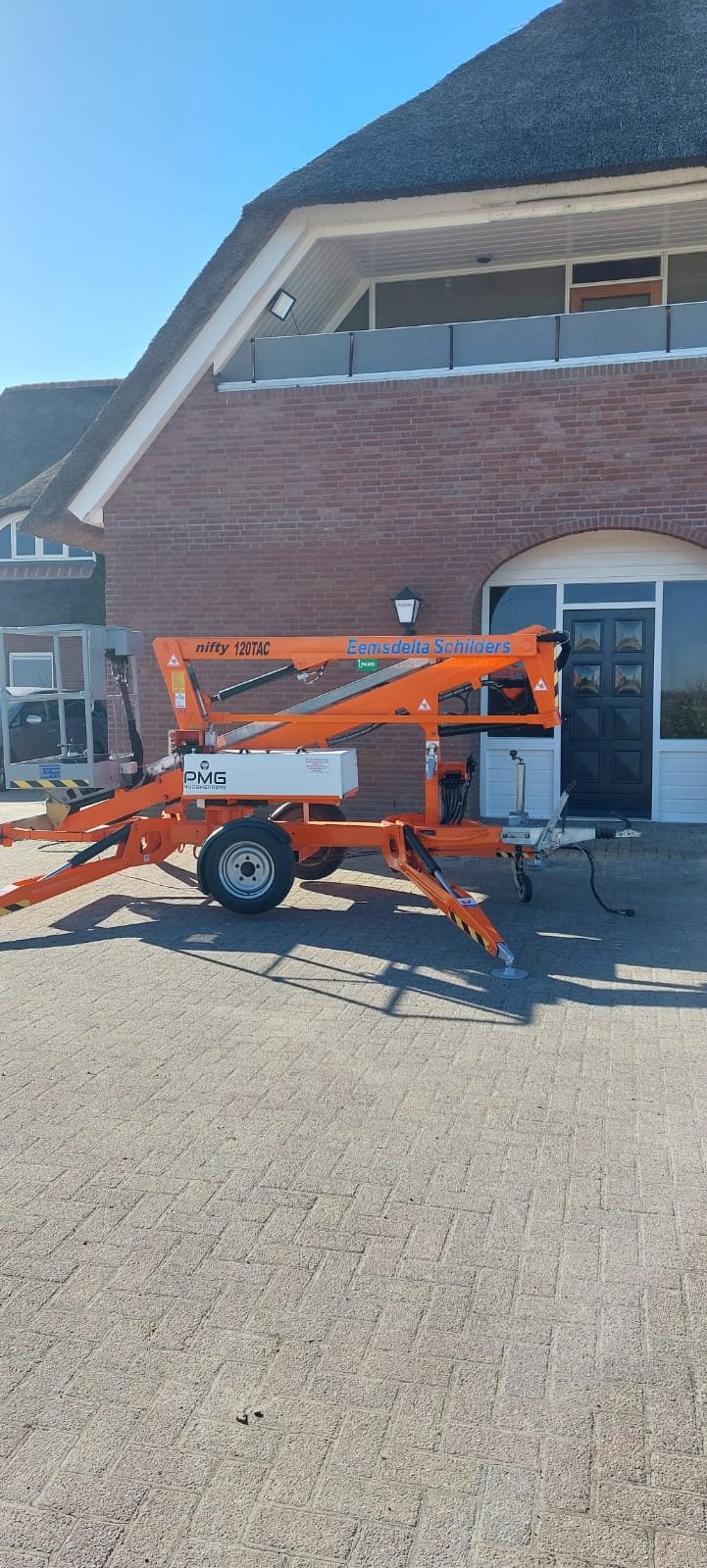 Hoogwerker Eemsdelta Schilders